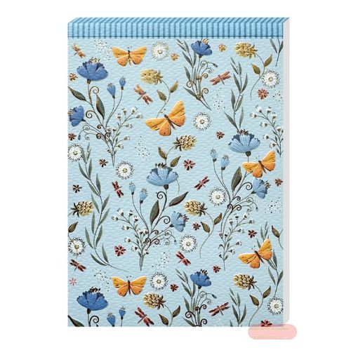 Bild von Secret Garden blue, Block DIN A6