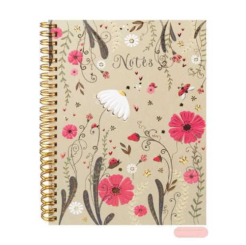 Bild von Secret Garden Time To Bloom, Spiralblock DIN A5