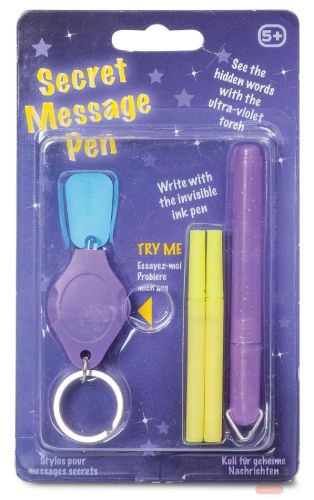 Bild von SECRET MESSAGE PEN, Geheimstift mit Zubehör im Set - VE 6