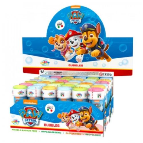 Bild von Seifenblasen-Geduldsspiel, Paw Patrol, 60ml, mehrfarbig gemischt, Display - VE 36