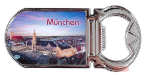 Bild von Souvenir Metall Flaschenöffner, Bild/Text nach Wunsch - VE 36