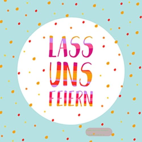 Bild von Servietten 33x33cm, A.L.C. Lass uns Feiern - VE 6