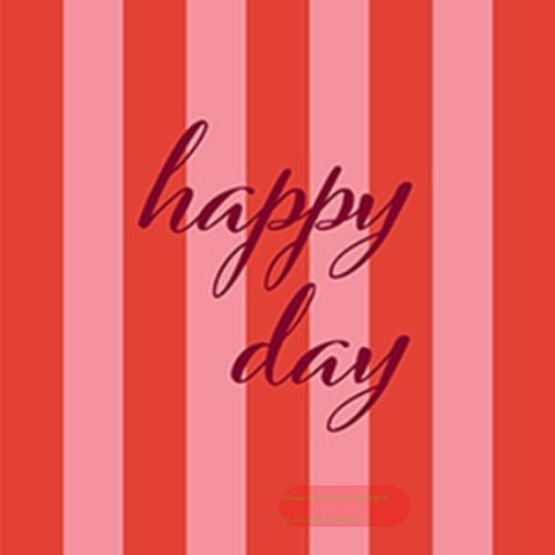 Bild von Servietten 25x25cm, Atelier Cocktail So happy scarlet - VE 6