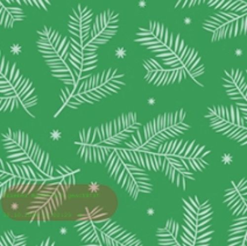 Bild von Servietten 25x25cm, Atelier Cocktail Zweige greenery - VE 6