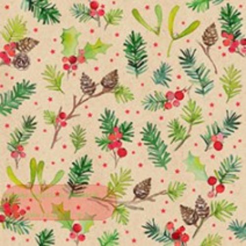 Bild von Servietten 25x25cm, By Nature Beautiful Nature - VE 6