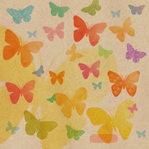 Bild von Servietten 25x25cm, By Nature Cocktail In the Sky - VE 6