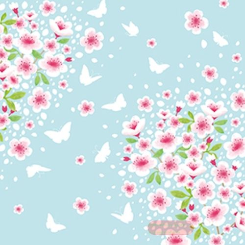 Bild von Servietten 33x33cm, A.L.C. Cherry Spring - VE 6