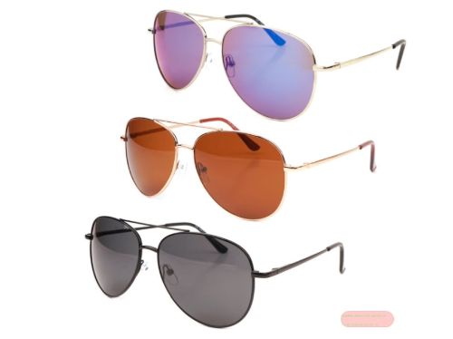 Bild von Sonnenbrille Unisex, Metall, mehrfach sortiert (3) - VE 12