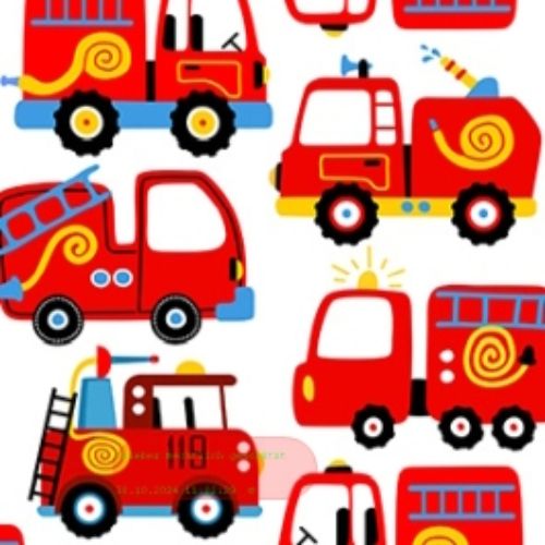 Bild von Servietten 33x33cm, A.L.C. Feuerwehr - VE 6