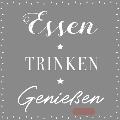 Bild von Servietten 33x33cm, A.L.C. Geniessen - VE 6