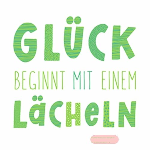 Bild von Servietten 33x33cm, Atelier Lächeln - VE 6