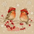Bild von Servietten 33x33cm, By Nature Birdie Talk - VE 6