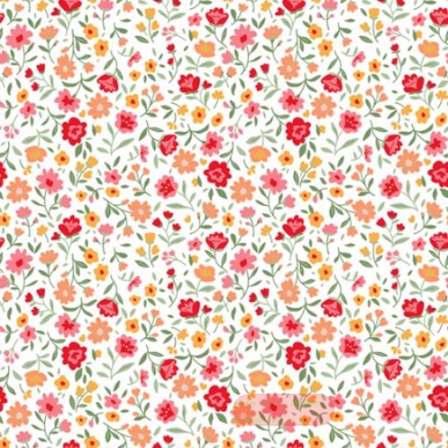 Bild von Servietten 33x33cm, Atelier Liberty rot - VE 6