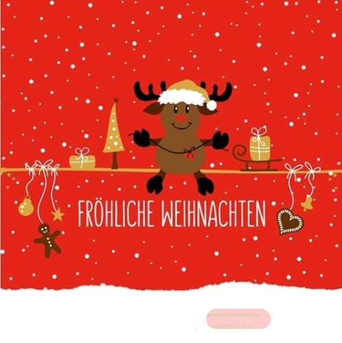 Bild von Servietten 33x33cm, Atelier Little Rudy - VE 6