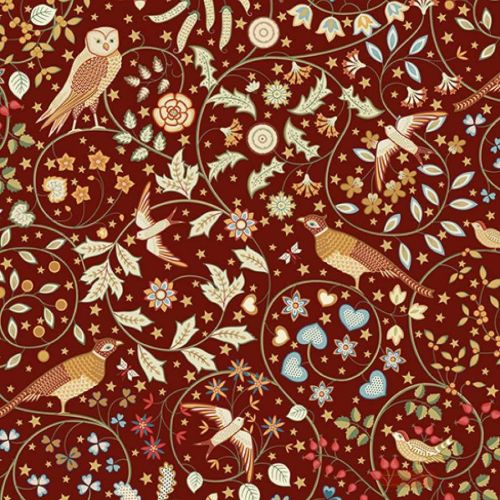 Bild von Servietten 33x33cm, Atelier Magical Forest rubin - VE 6