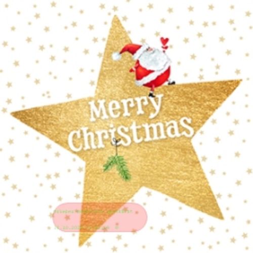 Bild von Servietten 33x33cm, Atelier Merry and Bright - VE 6