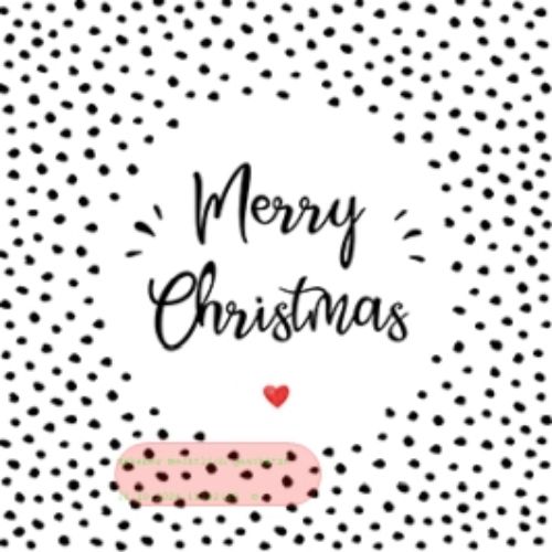 Bild von Servietten 33x33cm, Atelier Merry x-mas Heart - VE 6