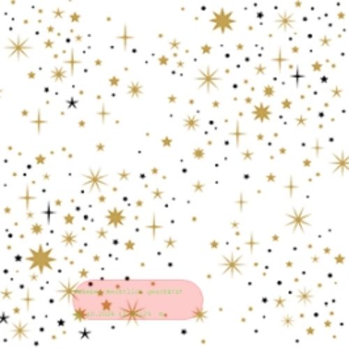 Bild von Servietten 33x33cm, Atelier All that twinkles weiss - VE 6