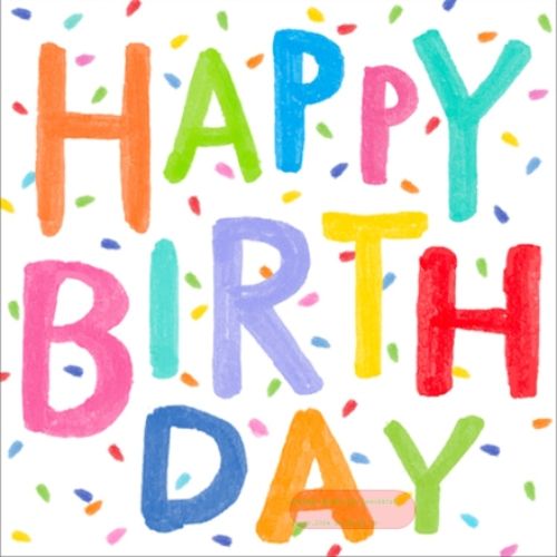 Bild von Servietten 33x33cm, Atelier Birthday Painting - VE 6