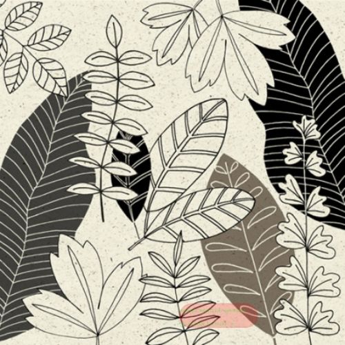 Bild von Servietten 33x33cm, Atelier Boho Garden - VE 6