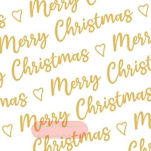 Bild von Servietten 33x33cm, Atelier Christmas allover weiss- VE 6