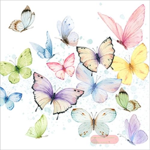 Bild von Servietten 33x33cm, Atelier Soft Whisper - VE 6