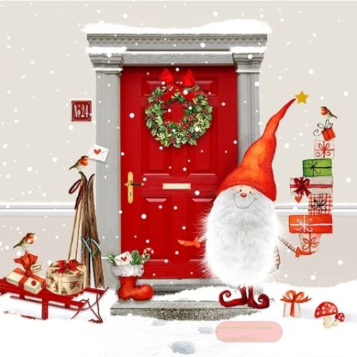 Bild von Servietten 33x33cm, Atelier Wichtelhaus - VE 6