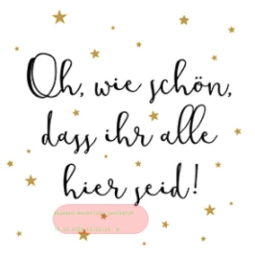 Bild von Servietten 33x33cm, Atelier Wie schön alle - VE 6