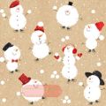 Bild von Servietten 33x33cm, Atelier Winter Fun - VE 6