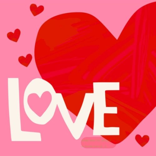 Bild von Servietten 33x33cm, Avantgarde Amore mio - VE 6