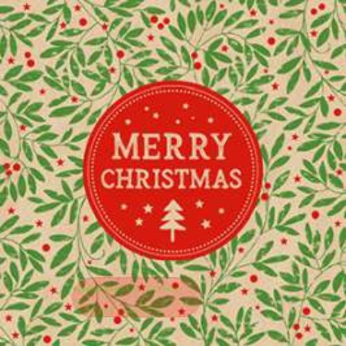 Bild von Servietten 33x33cm, By Nature Christmas Evergreen - VE 6