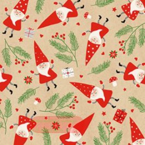 Bild von Servietten 33x33cm, By Nature Gnomes - VE 6