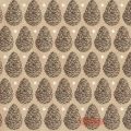 Bild von Servietten 33x33cm, By Nature Goldene Zapfen braun - VE 6
