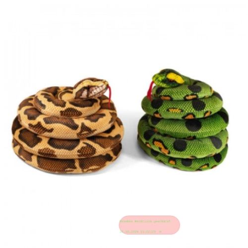 Bild von SNAKE 2 ASSORTED, Super Soft Plüsch, ca.300cm, lose - VE 2