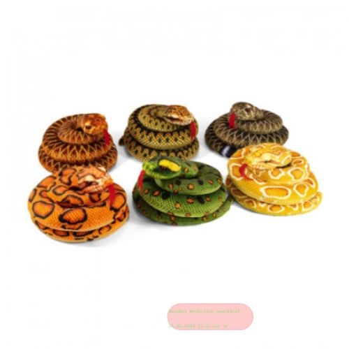 Bild von SNAKE ASSORTED, Super Soft Plüsch, ca.150cm, lose - VE 6