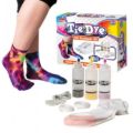 Bild von SOCKS TIE DYE, Bastel-Malset Socken mit Farben - VE 5