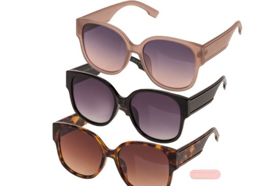 Bild von Sonnenbrille für Damen, Kunststoff, mehrfach sortiert (3) - VE 12