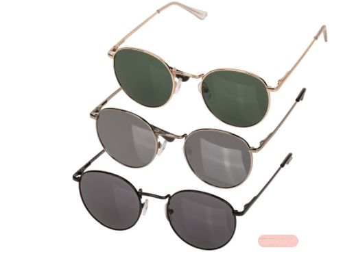 Bild von Sonnenbrille Unisex, Metall, mehrfach sortiert (3) - VE 12