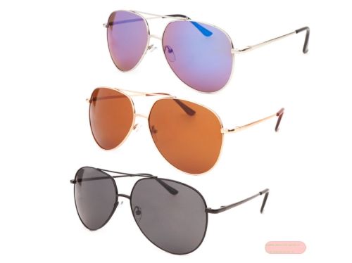 Bild von Sonnenbrille Unisex, Metall, mehrfach sortiert (3) - VE 12