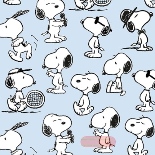 Bild von Servietten 33x33cm, Snoopy Happy Day blau - VE 6