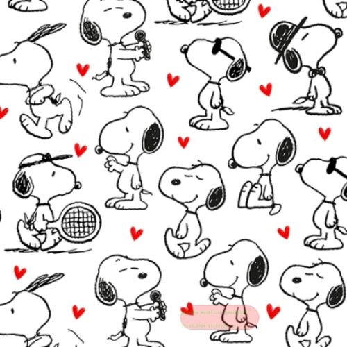 Bild von Servietten 33x33cm, Snoopy Infinity weiss - VE 6