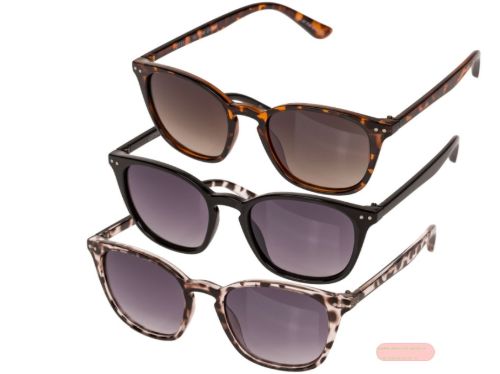 Bild von Sonnenbrille für Damen, Kunststoff, mehrfach sortiert (3) - VE 12