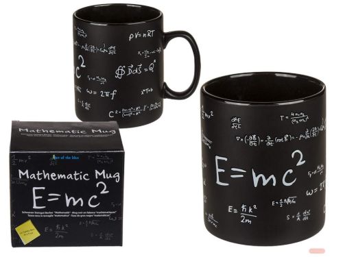 Bild von Steingutbecher Mathematic, ca.13x11cm, Box - VE 6