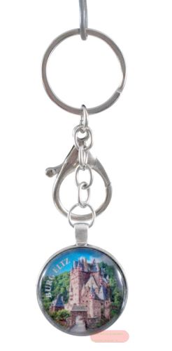 Bild von Souvenir Schlüsselanhänger Kuppel aus Glas, Bild/Text nach Wunsch - VE 24