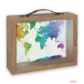 Bild von Spardose Holzkasten/Glas Jacob, 6,5x21x17, RM4545 - VE 3