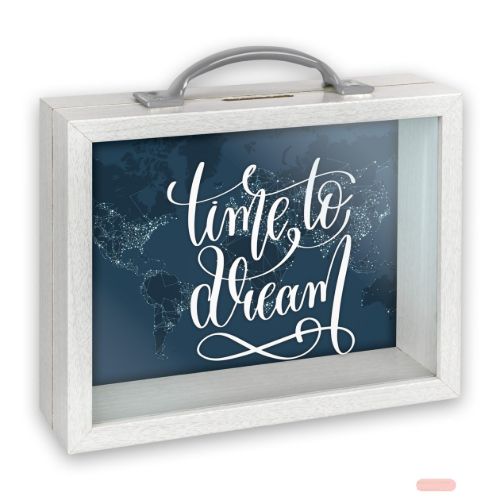 Bild von Sparkasse Holzkasten/Glas Smith, 6,5x21x17, RM4143 - VE 3