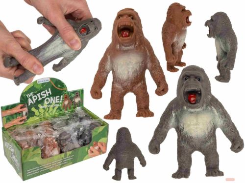 Bild von Stretch-Gorilla, ca.8,5x10cm, mehrfach gemischt, Display - VE 12