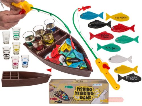 Bild von Trinkspiel Fishing Game, Angelspiel, in Box - VE 3
