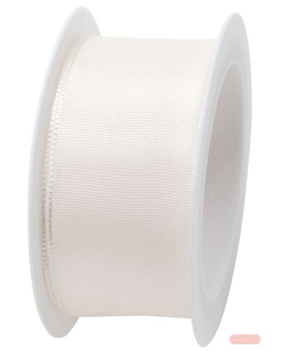 Bild von Taftband mit Drahtkante, 40mm x 2m, creme - VE 6