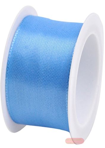Bild von Taftband mit Drahtkante, 40mm x 2m, hellblau - VE 6